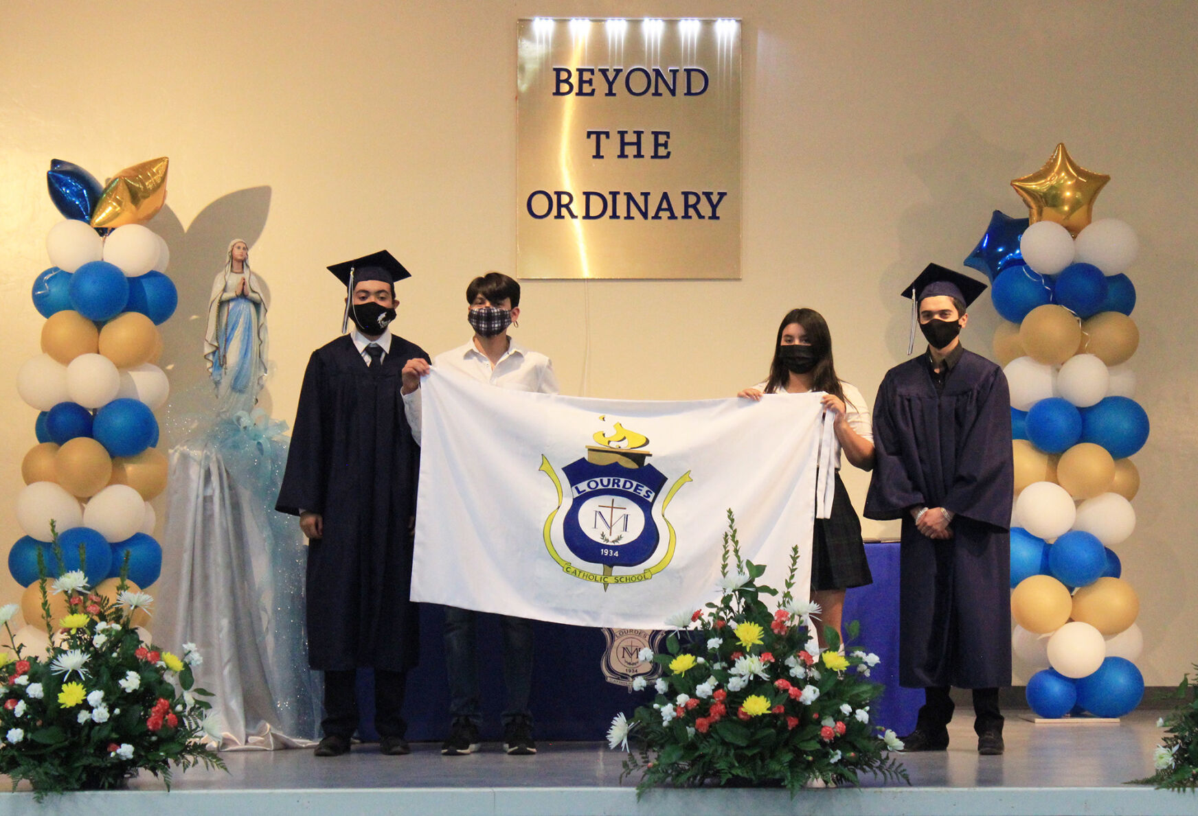 Lourdes 2021 graduation